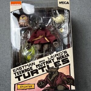 NECA TMNT Teenage Mutant Ninja Turtles Mirage Comics Splinter 7" Figure